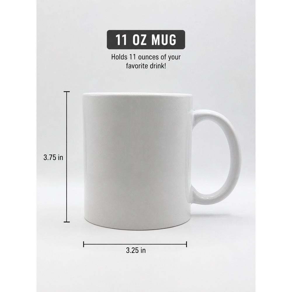 Cow Print Bow Ceramic Coffee Mug White 11oz Western Farmhouse Coquette Aesthetic - Picture 5 of 5
